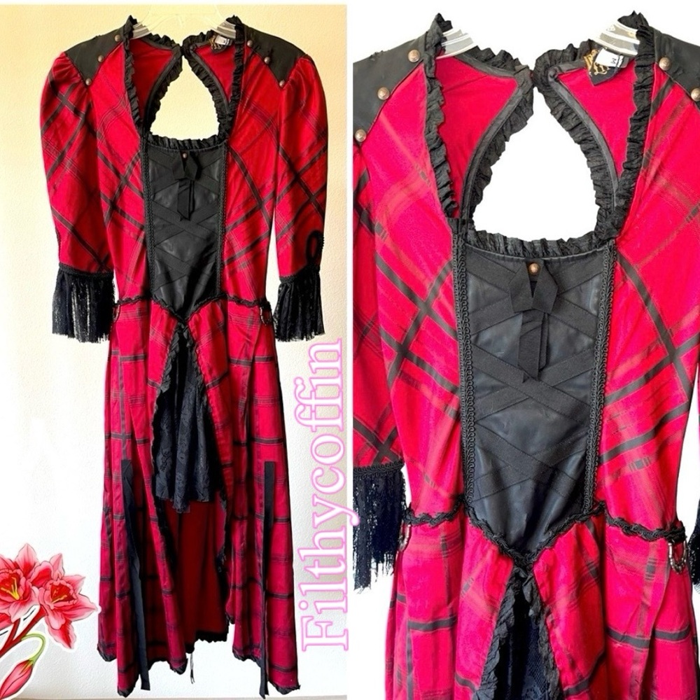 Lip service westing manor Cottagecore western boho dress Free People Saloon RARE
